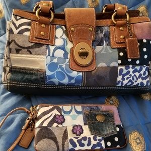 ISO, matching wallet, makeup bag for this purse